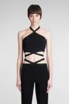Alexander Wang Logo Top In Black