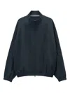 Alexander Wang Logo Track Jacket In Blue