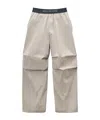 Alexander Wang Wide Leg Pants Featuring Elastic Waistband In White