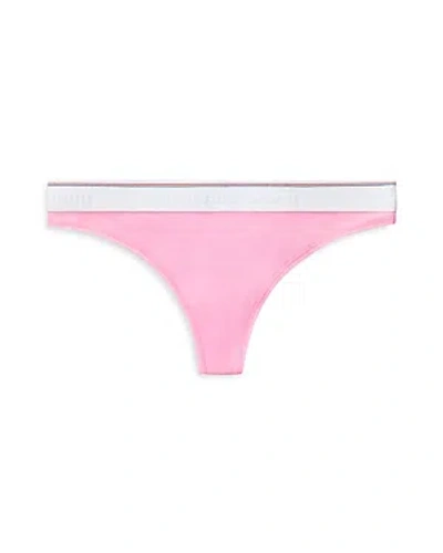 Alexander Wang Logo Waistband Thong In Begonia Pink