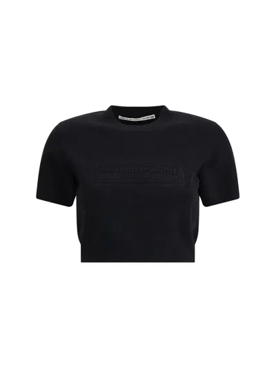 Alexander Wang T-shirts In Black