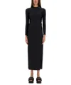 Alexander Wang Long Dress In Black