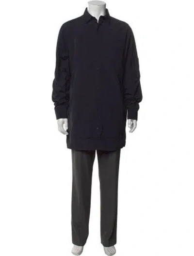 Pre-owned Alexander Wang Long Sleeve Dress Shirt In Black