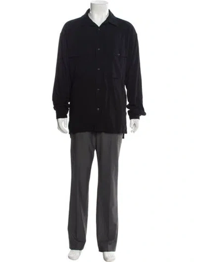 Pre-owned Alexander Wang Long Sleeve Shirt In Black