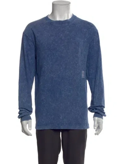 Pre-owned Alexander Wang Long Sleeve Shirt In Blue