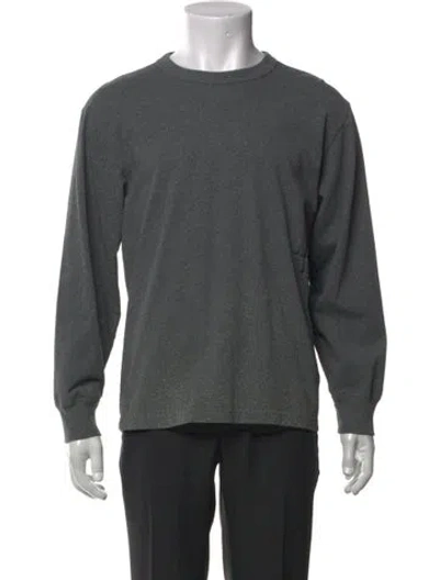 Pre-owned Alexander Wang Long Sleeve Shirt In Gray