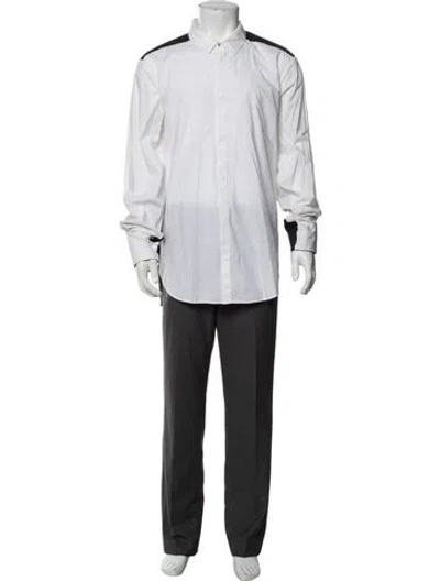 Pre-owned Alexander Wang Long Sleeve Shirt In White