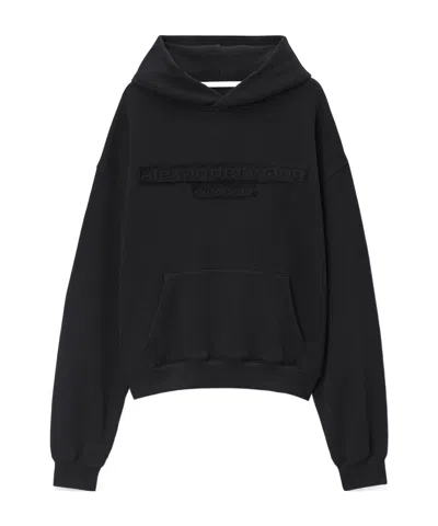 Alexander Wang Long-sleeved Sweater In Black