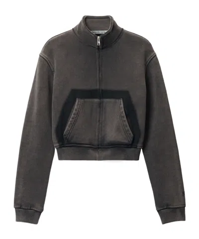 ALEXANDER WANG ALEXANDER WANG ZIP-UP CROPPED JACKET