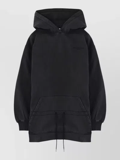 Longline Hooded Top Dress Front Pocket from The Fashion Square