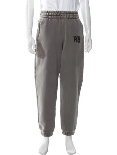 Pre-owned Alexander Wang Lounge Bottoms W/ Tags In Gray