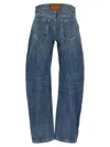 Alexander Wang 'low Rise' Jeans In Blue