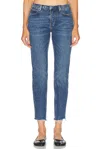 Alexander Wang Low Rise Skinny Jean In Blue