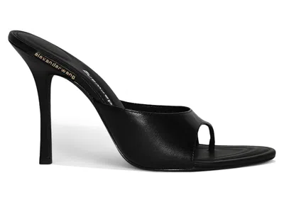 Pre-owned Alexander Wang Lucienne 105mm Thong Mule (women's) Sneakers In Black