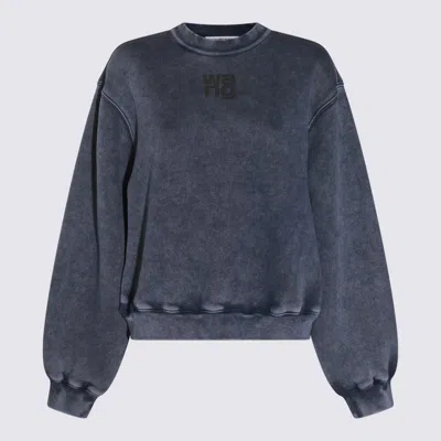 Alexander Wang Maglie Acid Black Ice In Blue