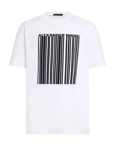 Alexander Wang Man T-shirt White Size 40 Cotton