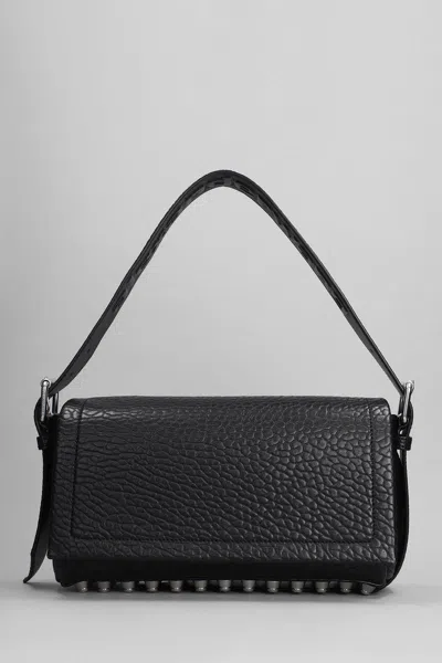 Alexander Wang Medium Flap Shoulder Bag In Black