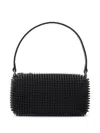 Alexander Wang Medium Spike Pouch Handbag In Schwarz