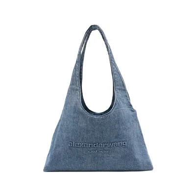 Alexander Wang Medium Pike Tote Bag In Blue