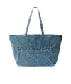 Alexander Wang Punch Small Shopping Bag In Blue