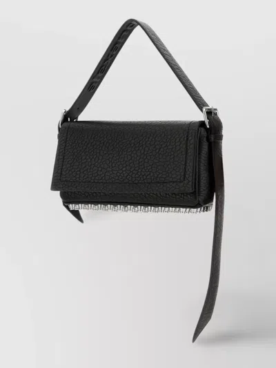 Alexander Wang Medium Ricco Shoulder Bag With Embellished Trim