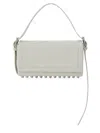 Alexander Wang Ricco Medium Studded Shoulder Bag In White