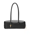 Alexander Wang Medium Roux Key-charm Shoulder Bag In Black