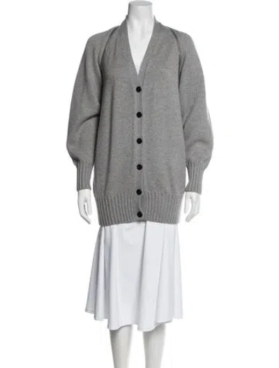 Pre-owned Alexander Wang Merino Wool Jacket In Gray