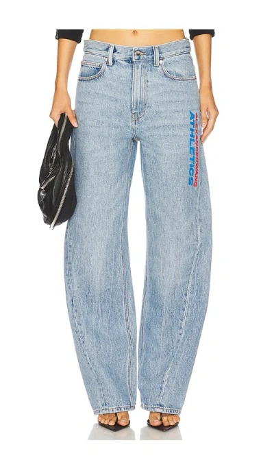 Alexander Wang Mesh Back Balloon With Logo In Blue