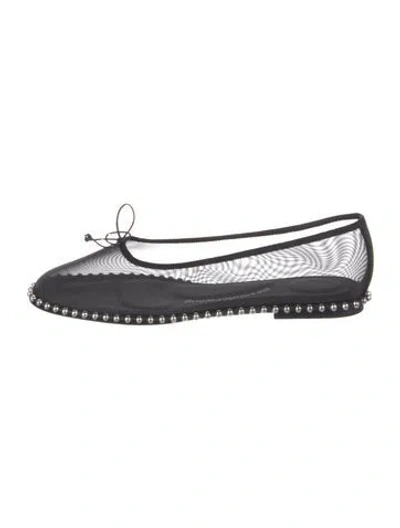 Pre-owned Alexander Wang Mesh Ballet Flats W/ Tags In Multi