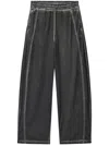 Alexander Wang Mesh Sweatpants In Black