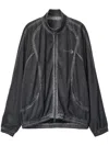 Alexander Wang Mesh Track Jacket In Black