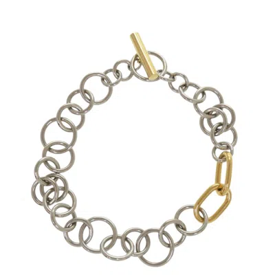Pre-owned Alexander Wang Metal Choker () In Silver