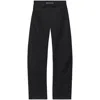 Alexander Wang Mid-rise Trousers In Black