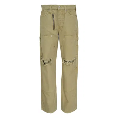 Alexander Wang Mid Rise Carpenter Pants With Zip