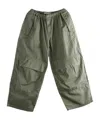 Alexander Wang Mid-rise Drawstring Cargo Pants In Green