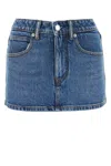 ALEXANDER WANG ALEXANDER WANG DENIM STRETCH SHORTS