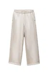 Alexander Wang Mid-rise Sweatpants W/allover Hotfix In Brown