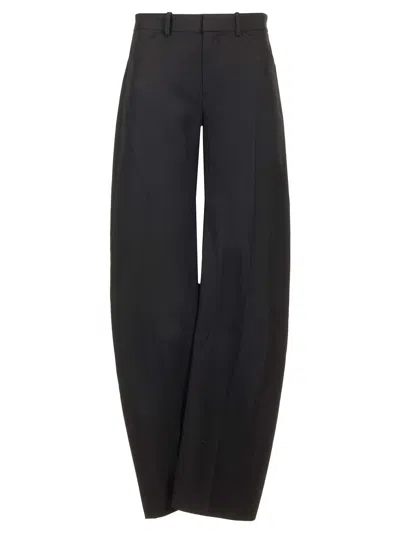 Alexander Wang Mid-rise Tailored Trousers Black