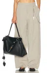 Alexander Wang Mid Rise Trouser In Gray