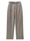 Alexander Wang Mid-rise Trousers In Brown
