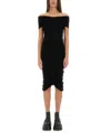 Alexander Wang Off Shoulder Ruched Dress