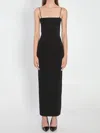 Alexander Wang Midi Dress With Cami Band In Black