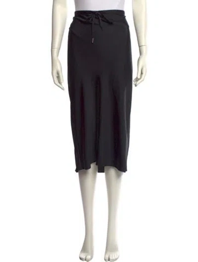 Pre-owned Alexander Wang Midi Length Skirt In Black