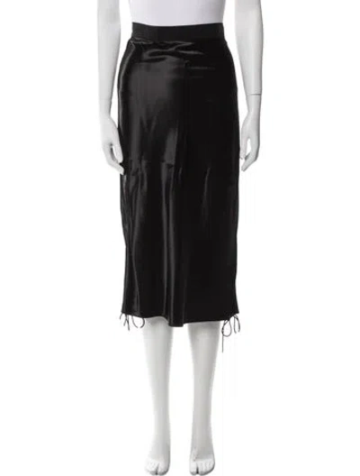 Pre-owned Alexander Wang Midi Length Skirt In Black