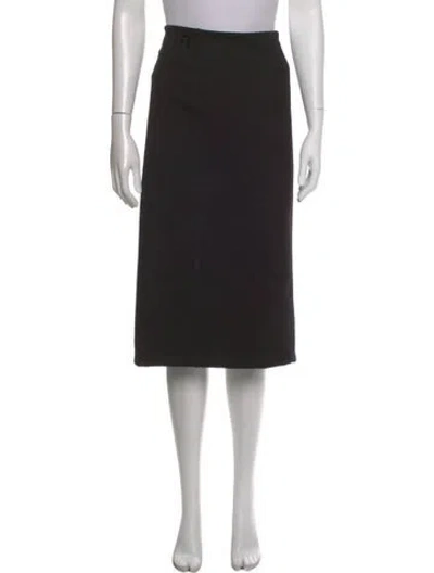 Pre-owned Alexander Wang Midi Length Skirt In Black