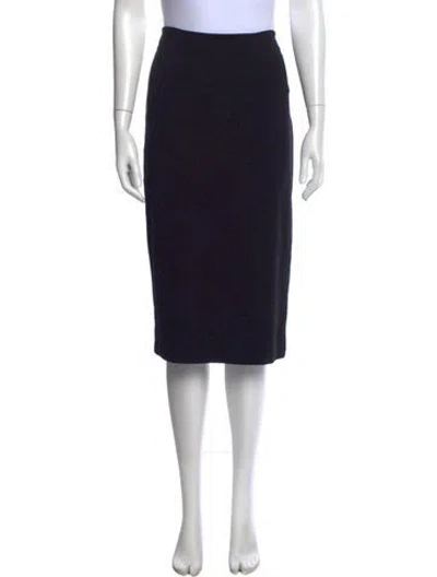Pre-owned Alexander Wang Midi Length Skirt In Black