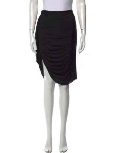 Pre-owned Alexander Wang Midi Length Skirt In Black