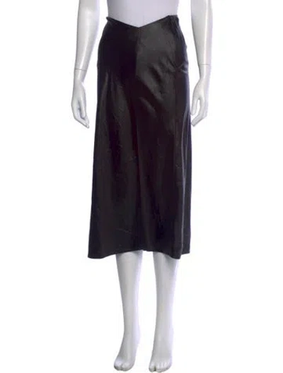 Pre-owned Alexander Wang Midi Length Skirt In Black