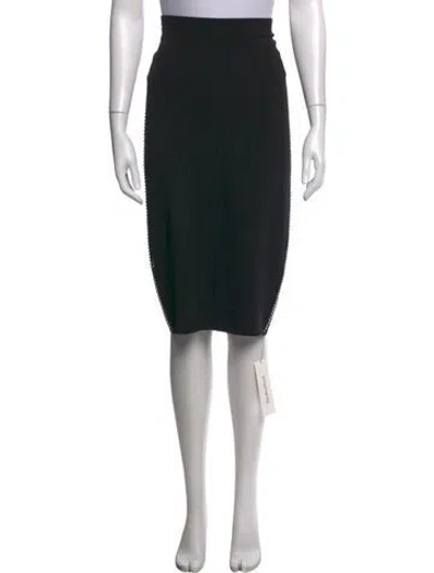 Pre-owned Alexander Wang Midi Length Skirt In Black
